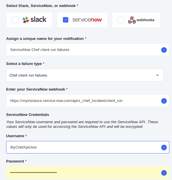 Chef Automate Notification for CCR Failures